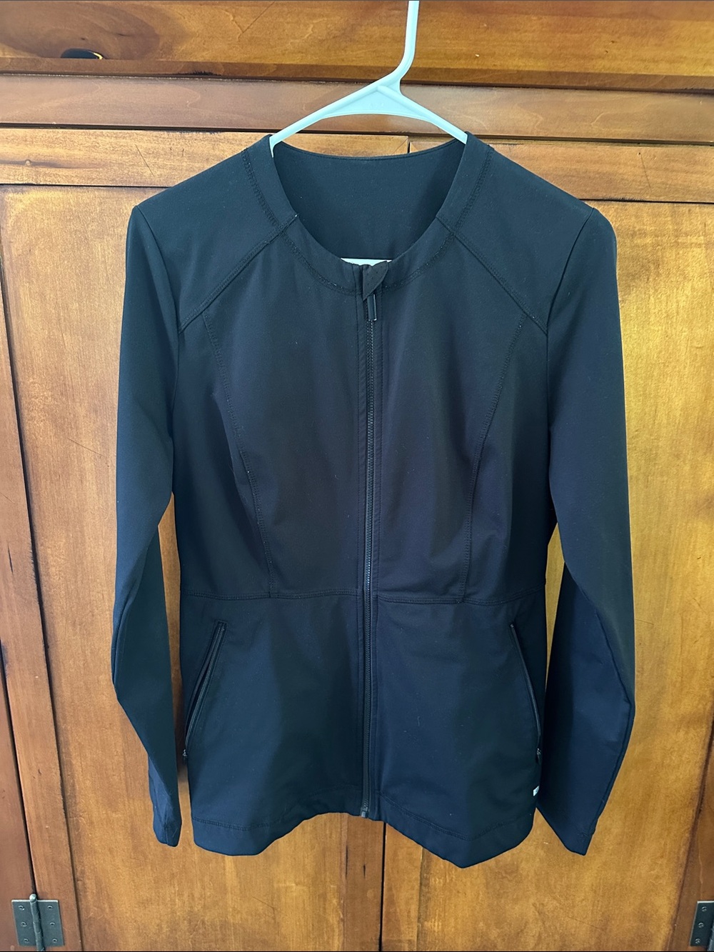 Barco Uniforms Black Zip Jacket